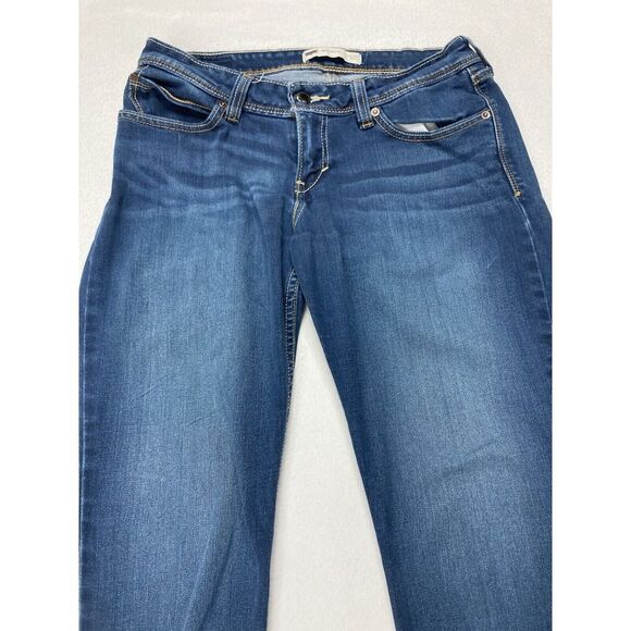 Levis Blue Low Rise Skinny Fit Bold Curve Stretch Denim Jean Womens 31x28 - Picture 2 of 10